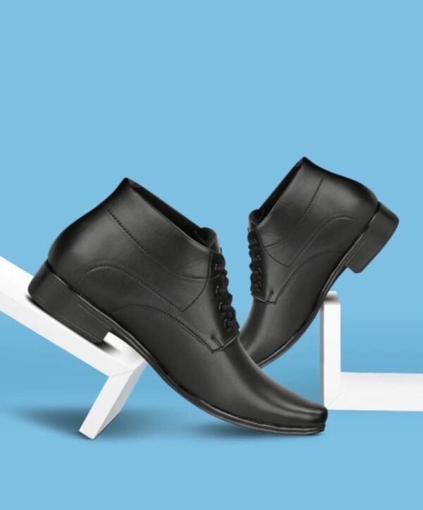 Spykon Classic Black Formal Shoes